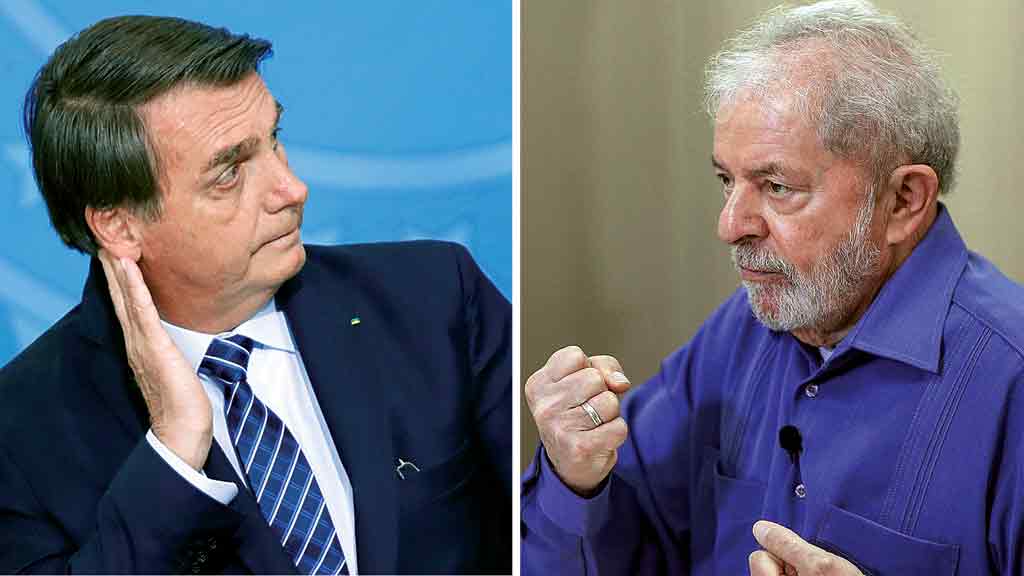Pesquisa Ipespe: Lula lidera com 45%; Bolsonaro tem 31% e Ciro tem 8%