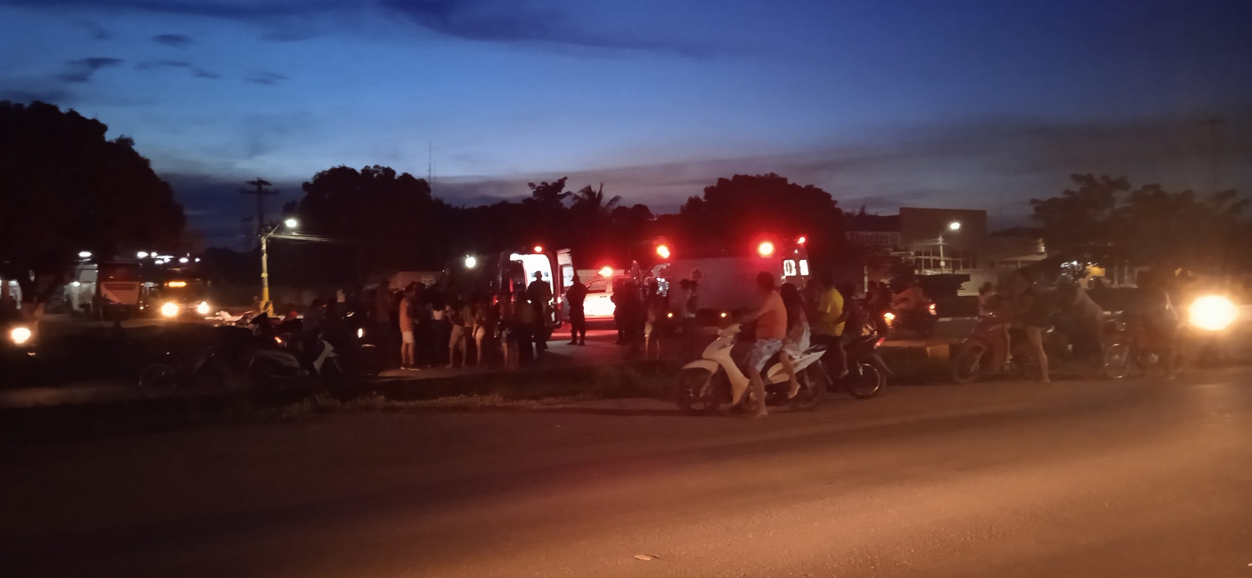 Acidente de trânsito na avenida Belém, deixa mulher ferida nesta terça-feira (02).