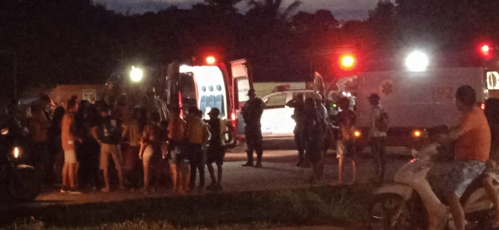 Acidente de trânsito na avenida Belém, deixa mulher ferida nesta terça-feira (02).