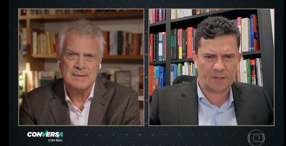 Conversa com Bial: Moro se diz preparado para ser candidato à Presidência