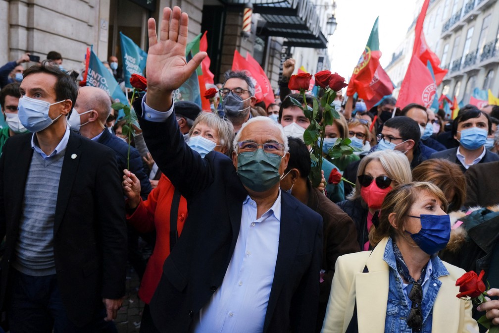 Partido Socialista vence em Portugal e conquista maioria absoluta