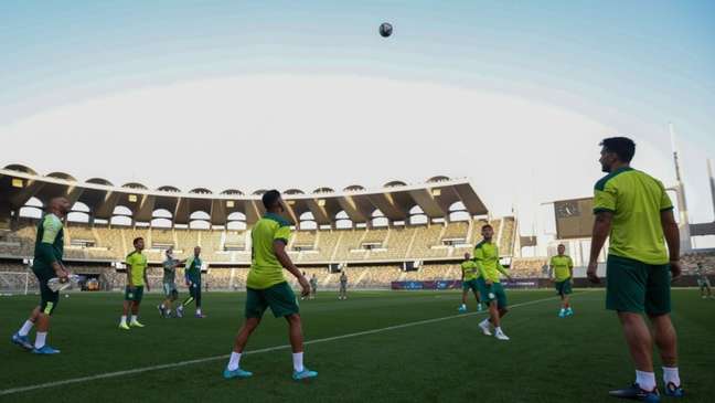 Palmeiras faz primeiro treino em Abu Dhabi de olho no Mundial