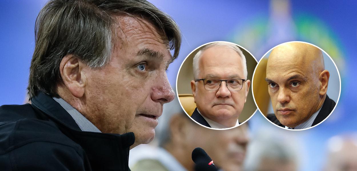 Encontro de Bolsonaro com Fachin e Moraes durou 10 minutos