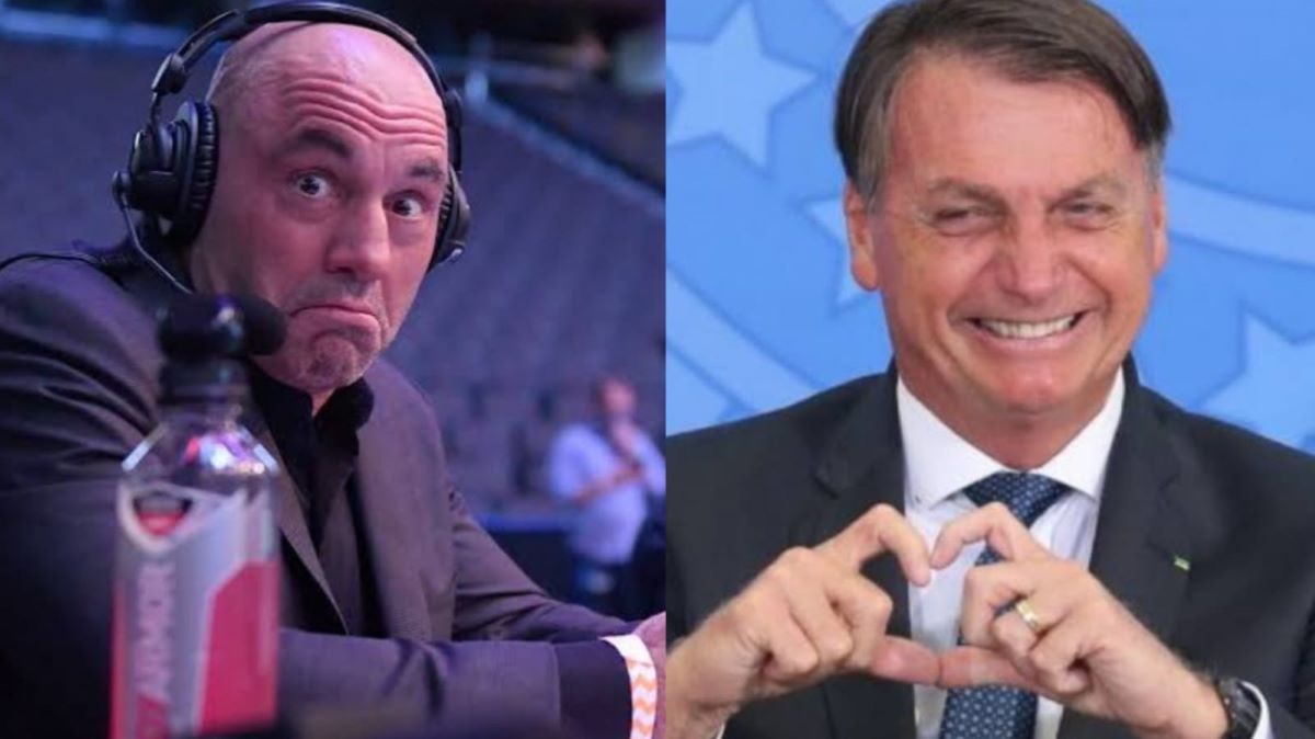 Bolsonaro defende Joe Rogan, acusado de propagar fake news sobre a covid-19