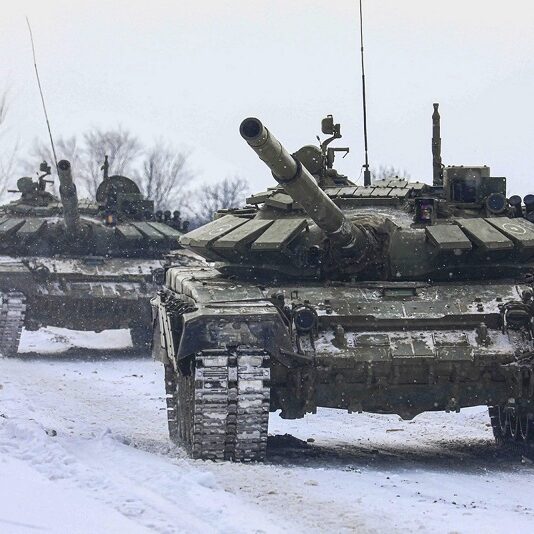 Tanques russos já estão às portas da capital da Ucrânia