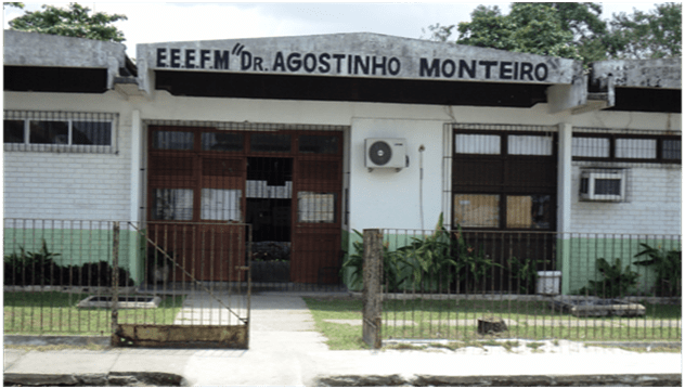 Ventilador cai em cima de professor na escola em Ananindeua