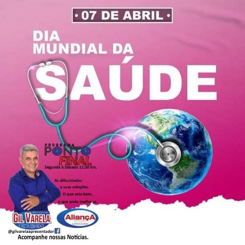 Dia mundial da saúde leva em conta pessoas e planeta saudáveis