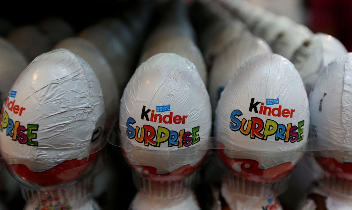 Anvisa proíbe importação e venda de chocolates Kinder
