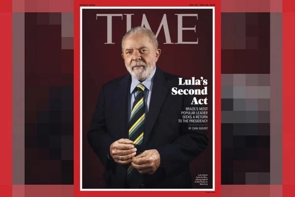 Capa da Time, Lula critica Zelensky: “Tão responsável quanto Putin”