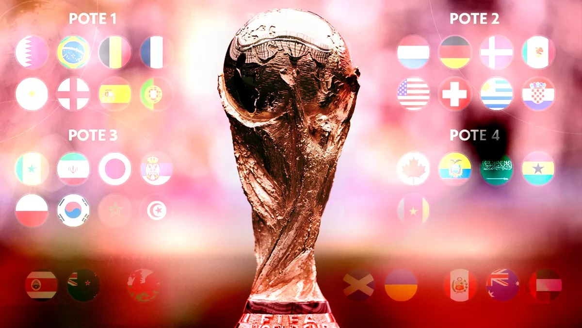 Veja seleções classificadas e como ficou cada grupo da Copa do Mundo 2022
