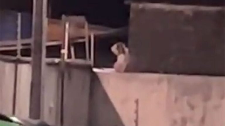 Câmera flagra "menina fantasma" em condomínio de Belém