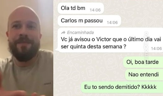 Médico gaúcho descobriu que seria demitido ao receber mensagem por engano no WhatsApp