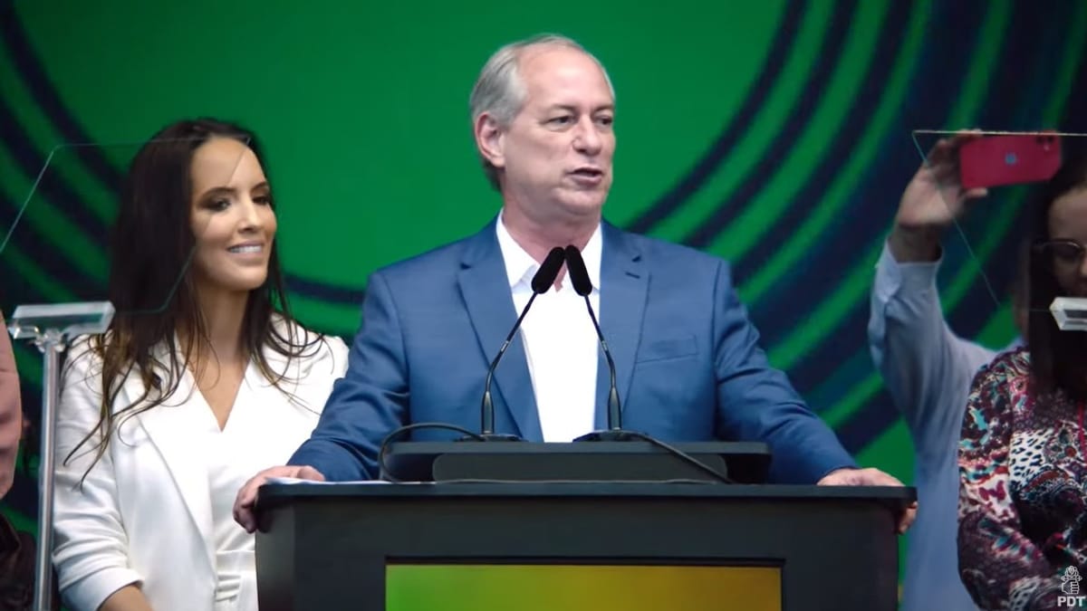 PDT lança oficialmente Ciro Gomes como candidato a presidência