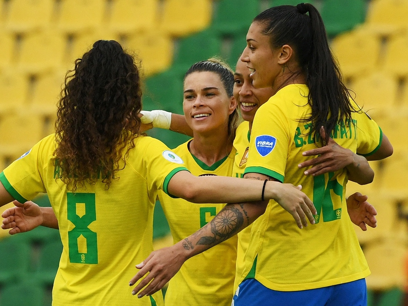 Seleção feminina vence o Uruguai e se mantém na Copa América