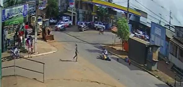 Vídeo: jovem morre em colisão entre duas motocicletas no Pará