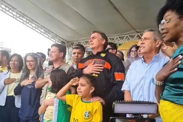“O mundo sem o Brasil passa fome” diz Bolsonaro em comício na Bahia