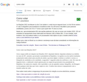 Google e TSE lançam ferramenta sobre como votar 