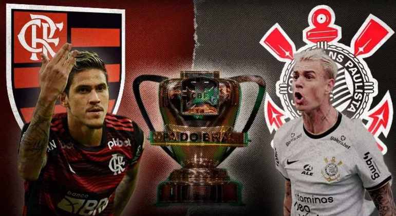 Flamengo e Corinthians duelam pelo tetra da copa do brasil