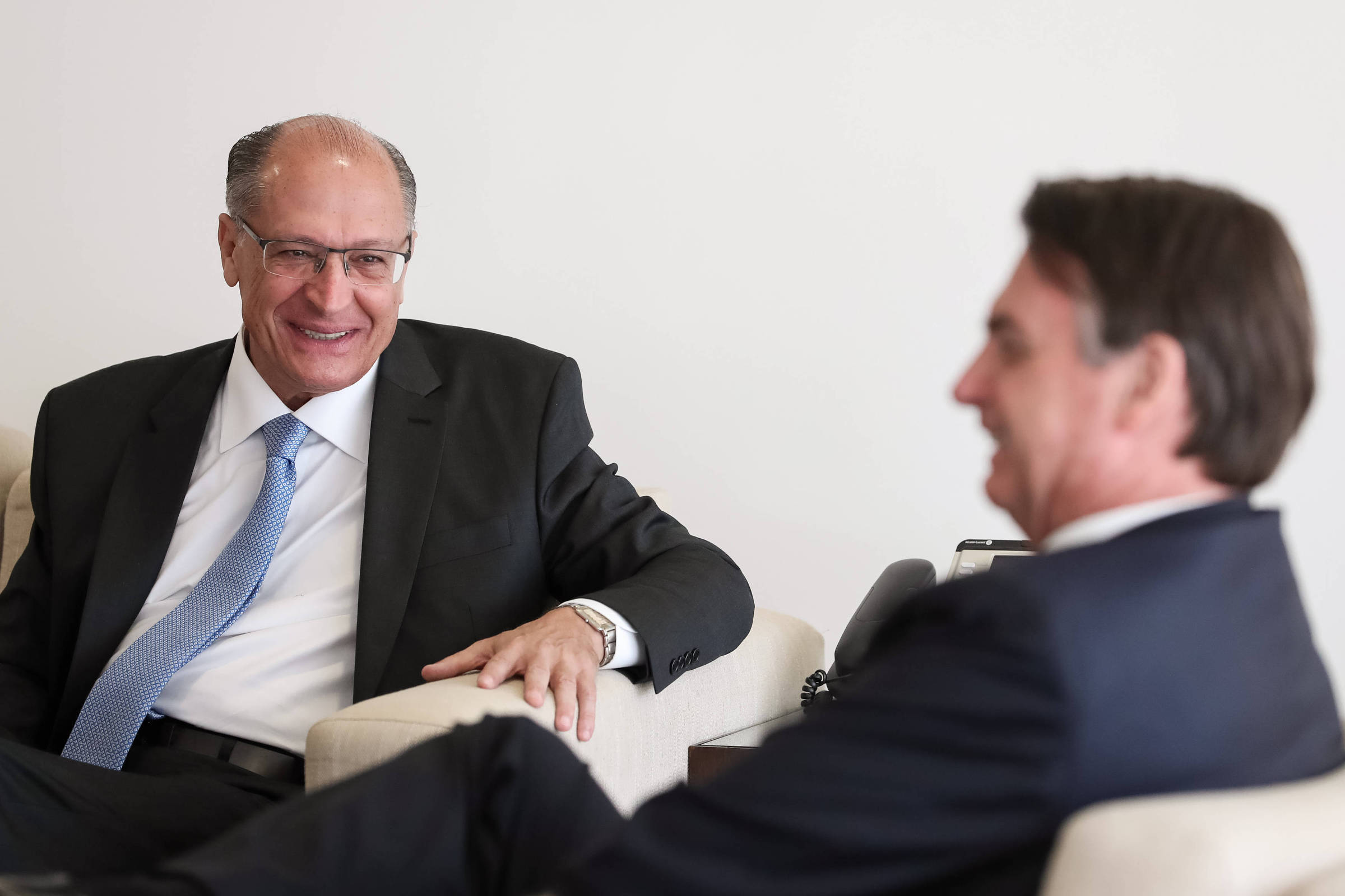 Alckmin afirma a bolsonaro que transição já começou