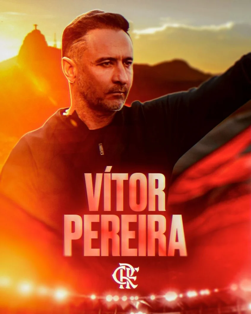 Vítor Pereira desembarcou no Rio de Janeiro nesta segunda-feira para iniciar o trabalho como treinador do Flamengo,