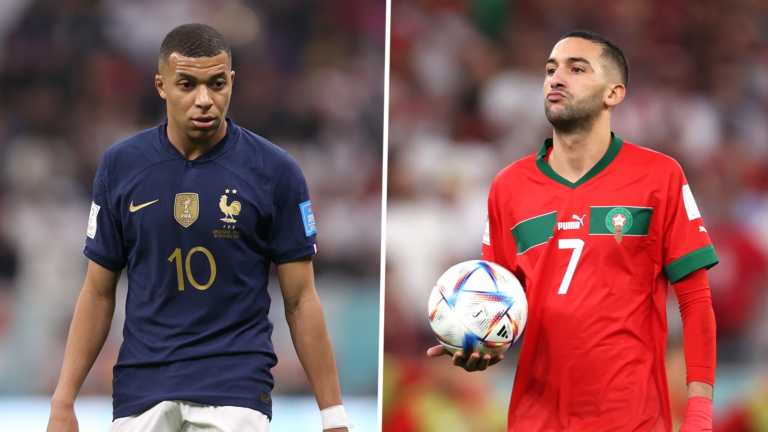 França x Marrocos: ao vivo, e possíveis escalações