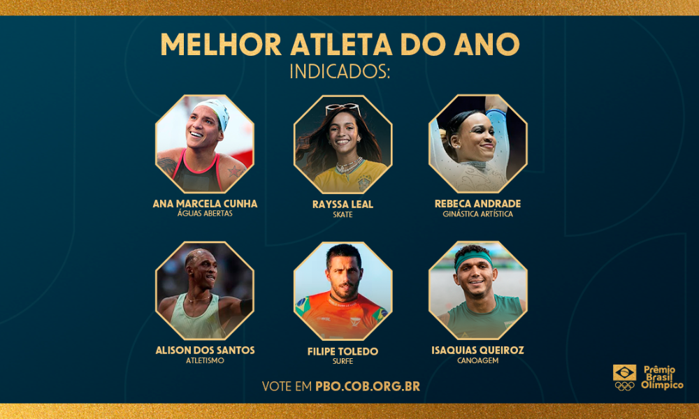 Prêmio Brasil anunciou candidatos ao troféu de Melhor Atleta do Ano