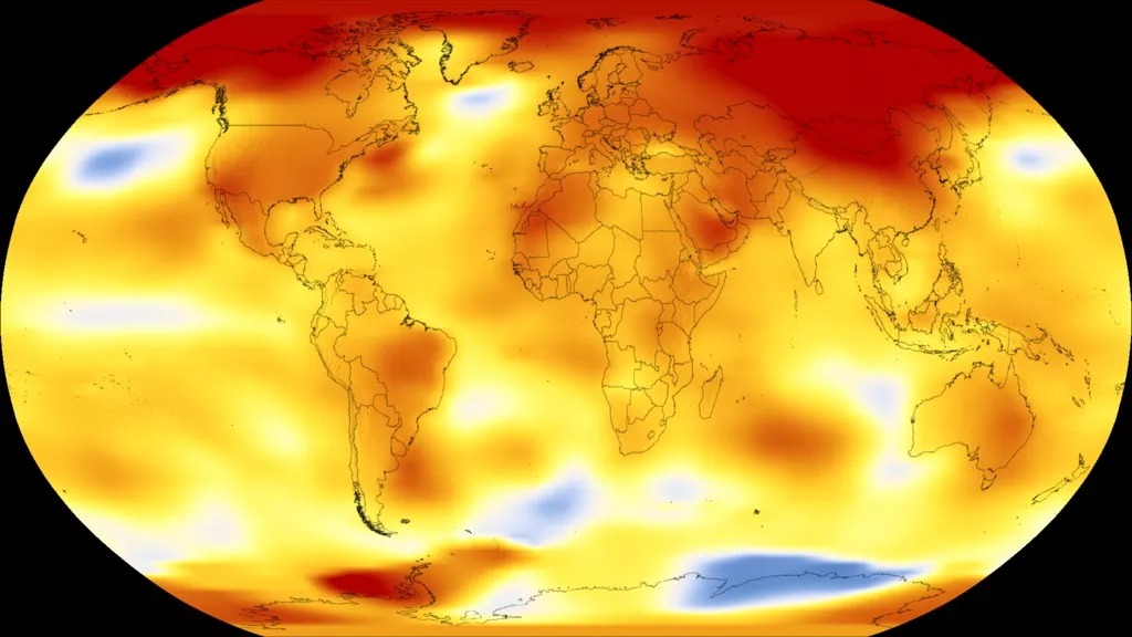 O ano de 2022 foi o quinto mais quente da história segundo o mais recente estudo global do clima conduzido pela Nasa. A pesquisa da agência