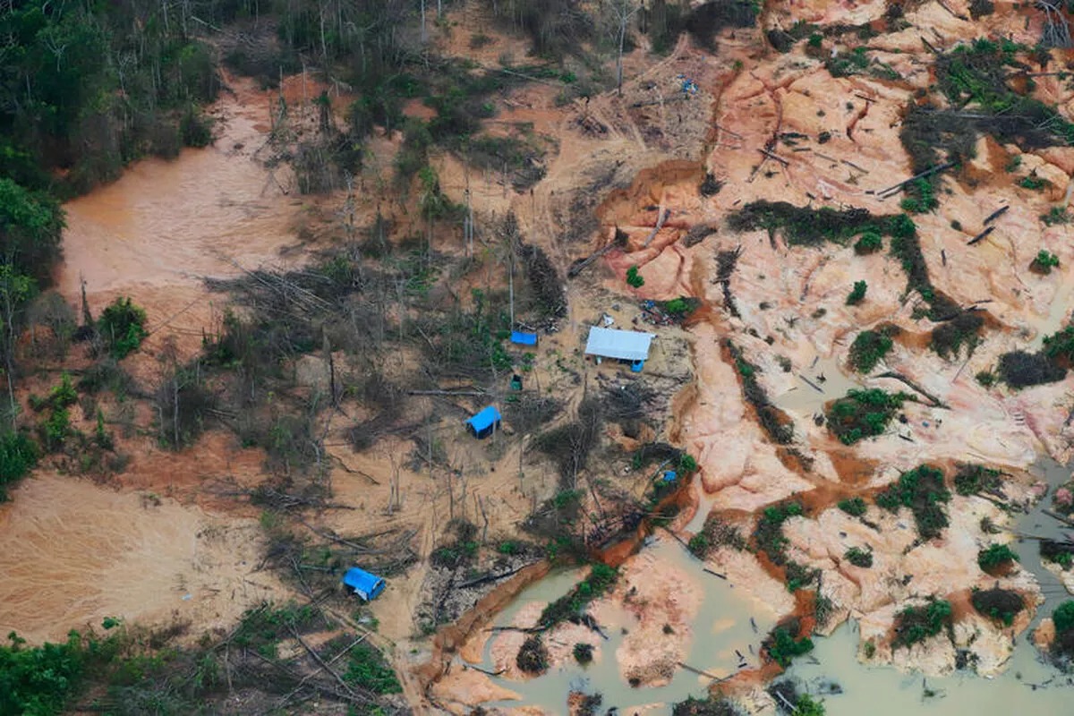 Satélites detectaram aumento de ação ilegal de garimpeiros;Dados do Instituto Nacional de Pesquisas Espaciais, o (INPE) tem sido usados