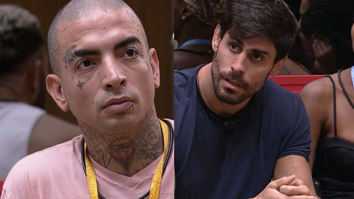 Cara de Sapato e MC Guimê são eliminados do 'BBB 23'; polícia apura possível crime de importunação sexual MC Guimê e Antônio Cara de Sapato