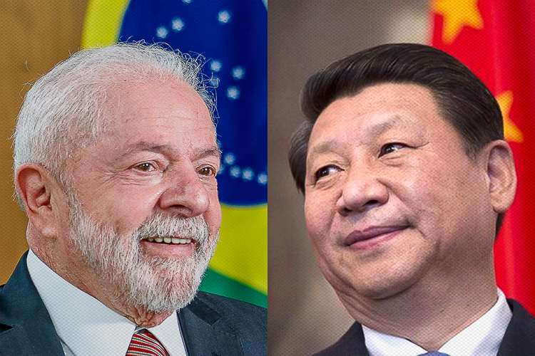 Governo: Lula se encontra com presidente chinês e reforça laços comerciais Após a cerimônia de boas-vindas na frente do Grande Palácio
