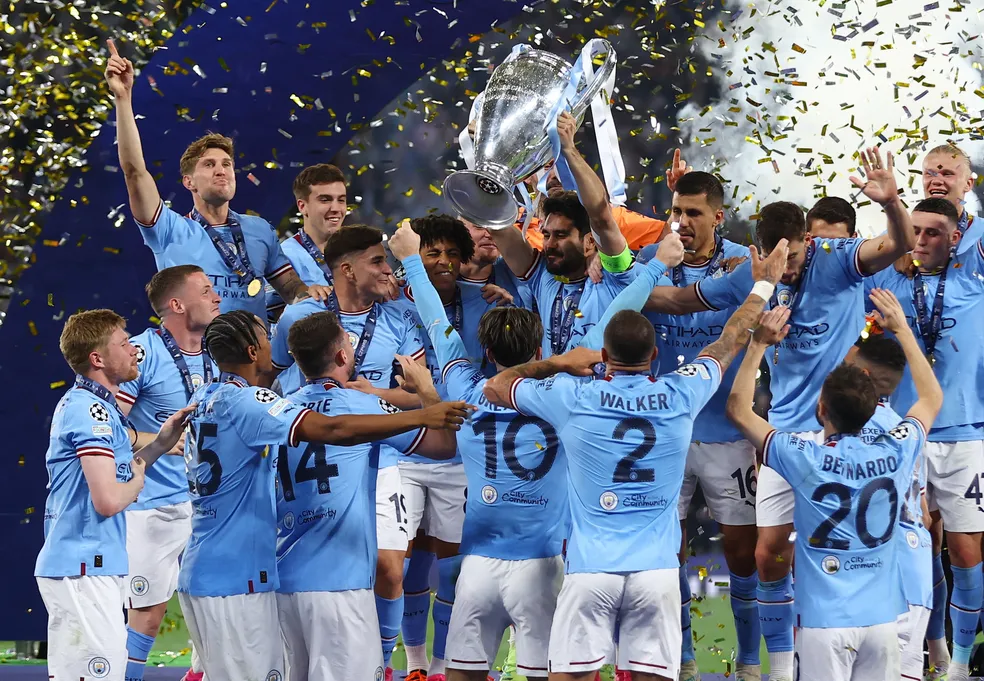 Maiores campeões da Champions: Manchester City conquista seu primeiro título; veja lista O Manchester City venceu a Inter de Milão por 1 a 0