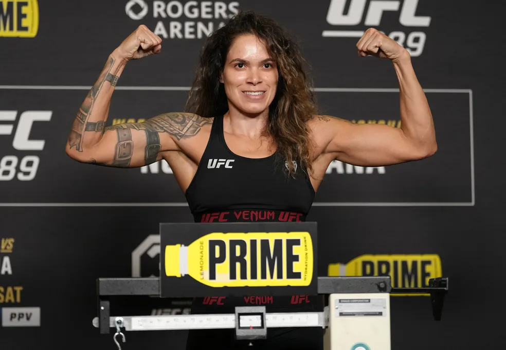 UFC 289: Amanda Nunes e Irene Aldana batem peso e garantem luta principal A luta principal do UFC 289, neste sábado, está garantida.