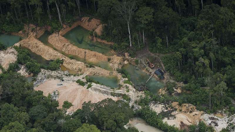 Meio Ambiente: Quatro garimpos ilegais que poluíam rio em área de preservação são desmontados no Pará Quatro garimpos ilegais foram