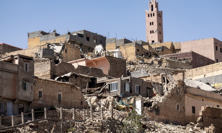 As vítimas do terremoto no Marrocos aumentam para 2.497 Nesta segunda - feira (11), o Ministério do Interior divulgou um novo balanço