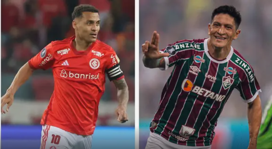 Internacional e Fluminense estabelecem um caminho para a final da Libertadores.