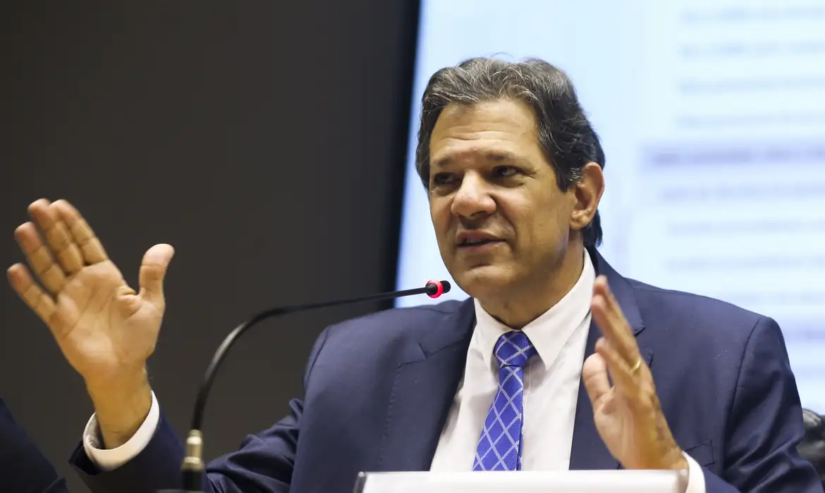 Haddad critica Zema e defende votação da agenda econômica Nesta quinta-feira (7), o presidente do Senado, Rodrigo Pacheco (PSD), e