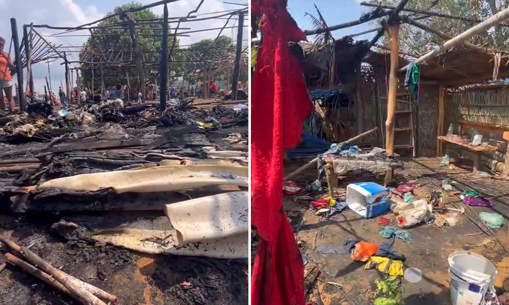 Acampamento do MST pega fogo e deixa nove mortos no Pará Na cidade de Parauapebas, no sudeste do Pará, um incêndio ocorreu próximo