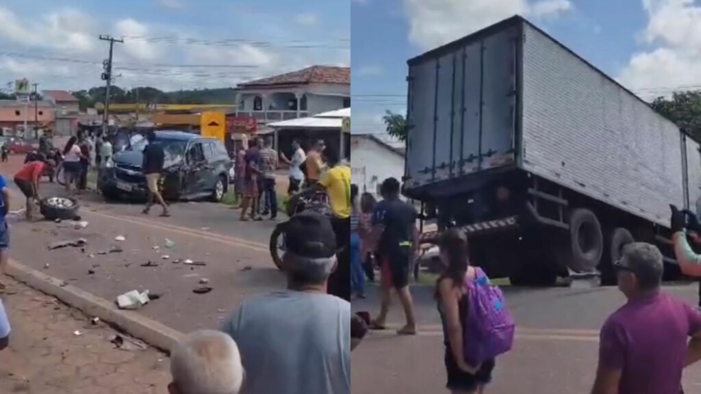 Grave acidente é registrado na manhã desta quinta-feira, 18, no Pará. Um grave acidente, envolvendo um caminhão e um carro, foi...