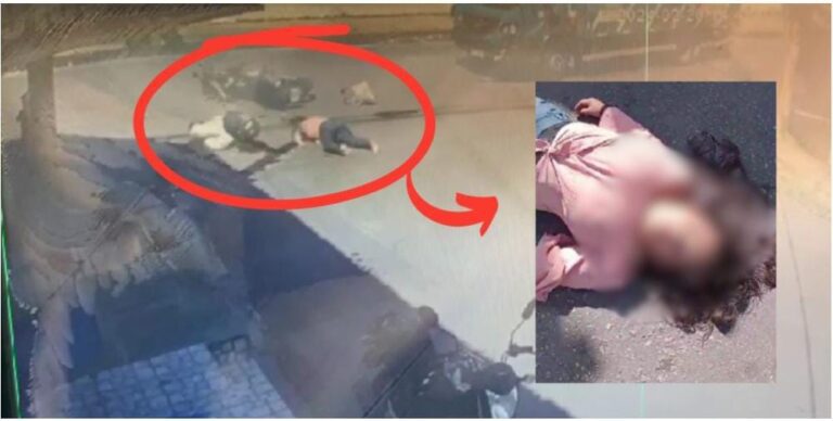 🚨Vídeo registra acidente de uma moto com um caminhão, mulher fica gravemente ferida Nesta terça-feira (20), por volta de 14h, uma mulher