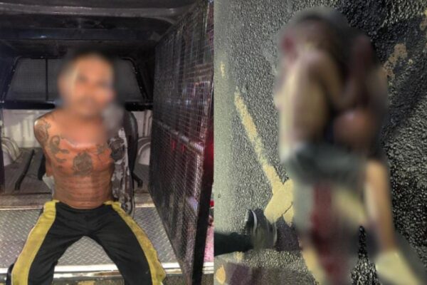 🚨Imagens Fortes: Moradores de rua brigam e um morre com uma facada no peito Um homem identificado como Amauri, conhecido como "Sapinho"