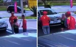 Vídeo: Cliente ataca frentista com facão em posto: “Arranco sua cabeça fora e faço rolar pelo chão” Um frentista de um posto de combustíveis