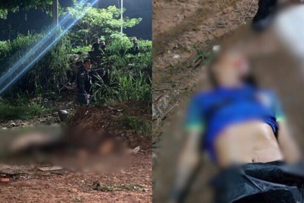 🚨IMAGENS FORTES: Mostram o resultado de tiroteio entre facções Uma chacina deixou quatro pessoas mortas e uma ferida a tiros na noite