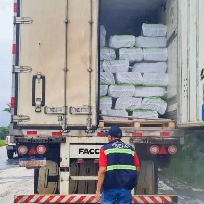 Sefa apreende 30 toneladas de açaí congelado no valor de R$ 148 mil. Mercadoria foi avaliada em R$ 148 mil e havia saído de Igarapé...