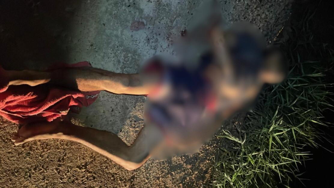 🚨ATENÇÃO IMAGENS FORTES🚨: Homem é morto com 17 facadas por dever R$ 250 a traficantes Traficantes mataram, na noite desta quarta-feira