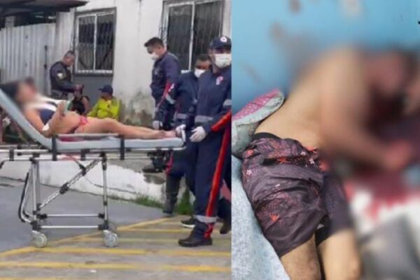 🚨Imagens Fortes: Mulher gravida é baleada ao tentar defender marido de execução; Veja o Vídeo Nesta segunda-feira (18) uma grávida