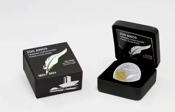 Banco Central lança moeda em comemoração aos 200 anos da 1ª Constituição do Brasil; Veja os Valores O Banco Central lançou nesta quinta-feira