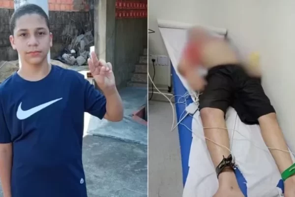 Um menino de 13 anos morreu uma semana depois de dois colegas pularem sobre as costas dele dentro de uma escola estadual em Praia Grande, no litoral de São Paulo.