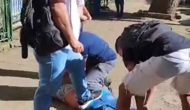 Vídeo: homem é amarrado por populares após cometer assalto em Belém O clima de insegurança que assola os estudantes de uma universidade