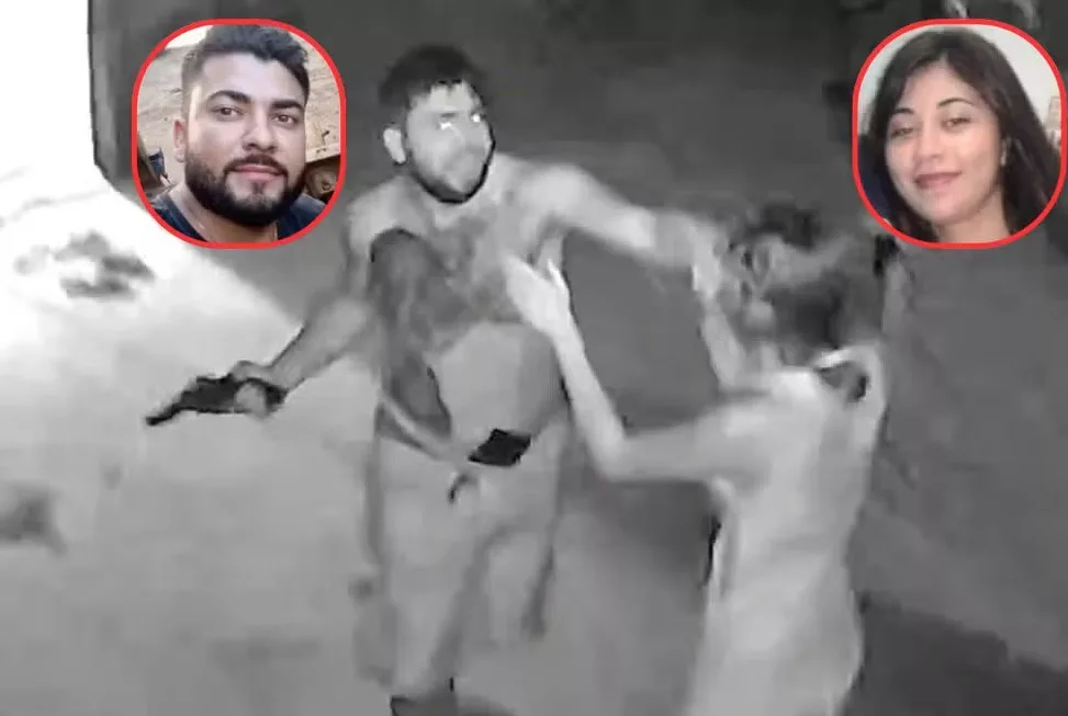 🚨VÍDEO MOSTRA MECÂNICO ARMADO ANTES DE ASSASSINAR EX-NAMORADA: “JÁ MATEI O SEU PAI, AGORA É VOCÊ” Uma câmera de segurança registrou