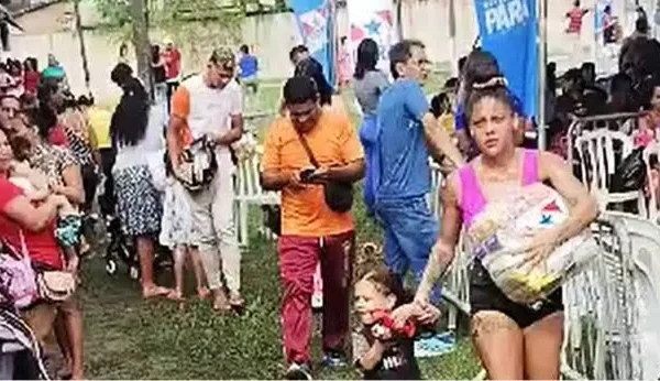 🚨Vídeos Mostra denuncia ao Governador do Estado do Pará por pratica de crime eleitoral: "Distribuição antecipada de cestas básicas